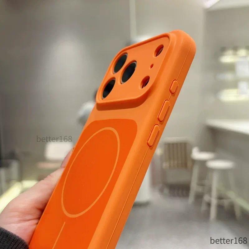 Ốp Lưng Nam Châm Cho IPhone 17 16 15 14 Pro Max Mềm Dẻo Chống Trầy Xước Hỗ Trợ Sạc Không Dây đẹp Mắt
