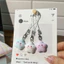 Dây đeo điện thoại ngôi sao cười hoạt hình màu macaron dễ thương, phụ kiện đa năng treo máy điện thoại và túi xách