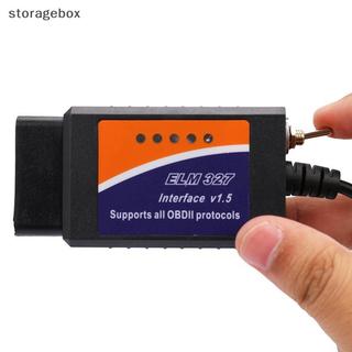 [hộp lưu trữ] ELM327 USB V1.5 sửa đổi cho chip Forscan ELMconfig CH340 + 25K80 HS-CAN Đẹp