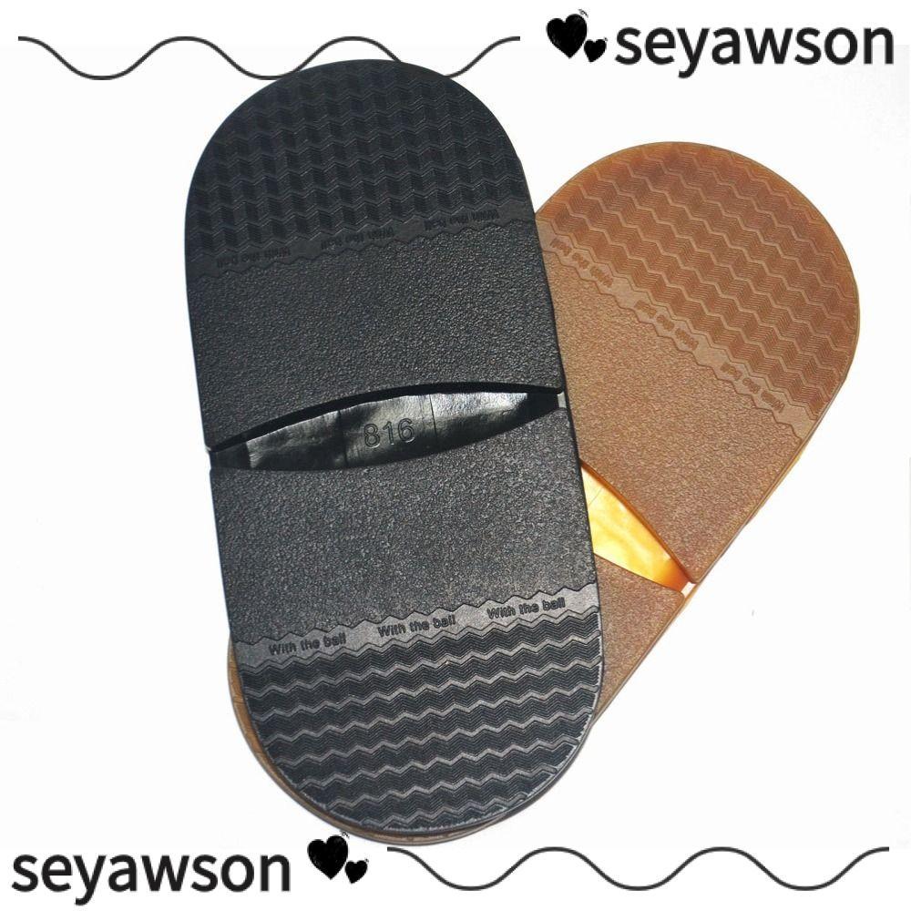 Đế giày cao su SEYAWSON, Sửa chữa giày chống mài mòn dày, Đế ngoài chống trượt thay thế