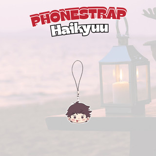 Dây treo điện thoại/phonestrap HAIKYUU mica acrylic dây móc khóa tiện lợi xinh xắn