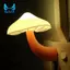4 Gói Cắm Đèn Ngủ, Đèn Ngủ LED Nấm Cho Trẻ Em, Người Lớn, Phòng Ngủ, Phòng Tắm, Hành Lang