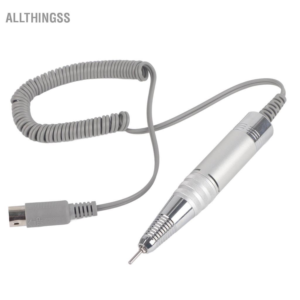 allthingss 35000RPM Máy khoan móng tay điện Bút tay cầm thay thế tập tin Loại bỏ Acrylic Gel Ba Lan cho nghệ thuật Dụng cụ phụ kiện máy làm móng chân chuyên nghiệp