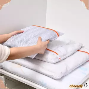 Bộ lọc đồ lót CHEESELY, Túi giặt lưới di động có thể tái sử dụng, Túi đựng máy giặt chống biến dạng kháng khuẩn thoáng khí di động