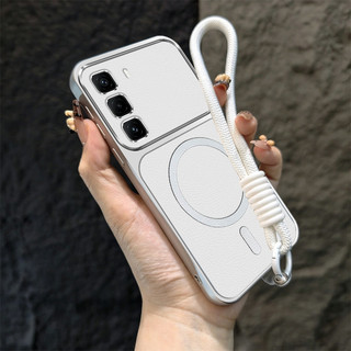 Ốp lưng PBZZ cho vivo v40 v50 v60 lite Y19S y29s y29t y04 Y04S Y21D Y31 5G Y29 4g Vỏ điện thoại Vỏ mềm thiết kế mới thẩm mỹ có dây buộc cho bé gái từ tính TBDTBS1