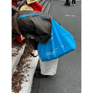 Túi vải canvas màu xanh thoải mái dung tích lớn