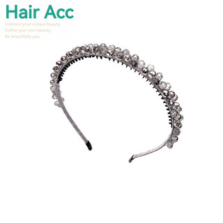 Băng đô pha lê công nghiệp nặng cao cấp dành cho nữ có ảnh hưởng thời trang Băng đô cao cấp Top-Tooth