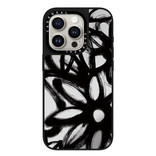 Ốp điện thoại gương chất lượng cao CASENEAL Vintage Daisy Thích hợp cho iPhone 17ProMax 17pro 17 air 16promax 16 15promax 15 14promax 13 13promax Ốp lưng cứng chống rơi thời trang