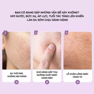 Con Lăn Đá Massage Mặt Mini 2 Đầu Làm Mát, Dụng Cụ Massage Giảm Sưng, Se Khít Lỗ Chân Lông Đa Năng
