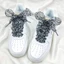 1 Cặp Dây Giày In Hình Da Báo Satin Flat Rộng 2.5cm Giày Sneaker Thời Trang Bộ Ren Giày