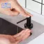 Hộp đựng xà phòng cho bồn rửa nhà bếp Bàn chải bằng thép không gỉ Máy bơm kem dưỡng da tay tích hợp màu đen đóng chai