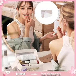 Hộp đựng mỹ phẩm từ tính trong suốt di động YOI để lưu trữ tiện lợi