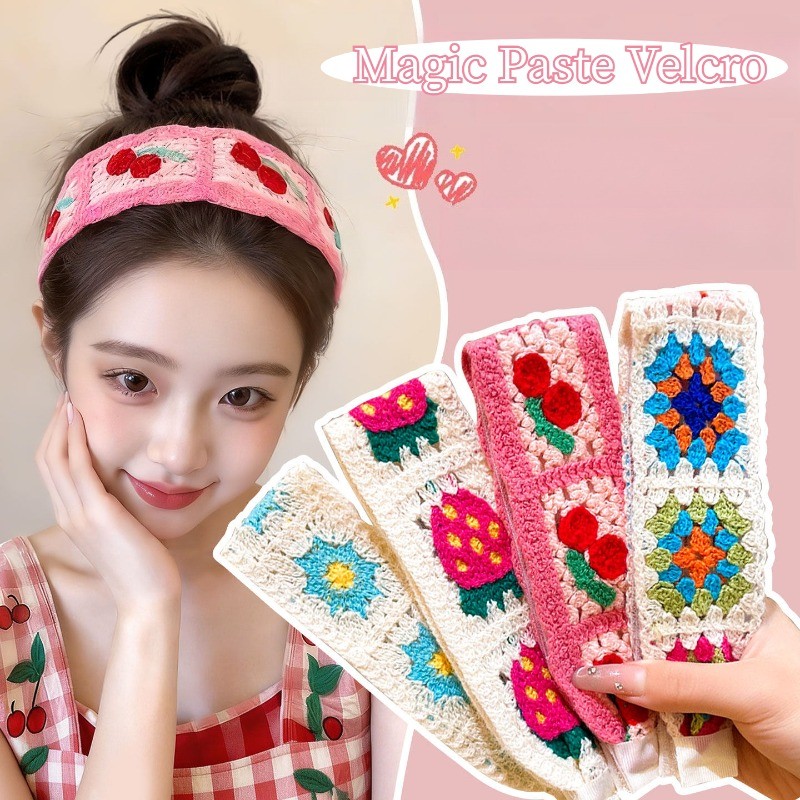 Dán Đầu Hoa Pháp Velcro Cho Mặt Rửa Tóc