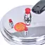Nồi áp suất hợp kim nhôm 3L 18cm Đậu gạo Súp thịt hấp Nấu ăn