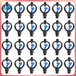 50 Chiếc G1 / 2 Vòi Phun Bướm Tự Động Dây Bên Ngoài Cánh Quạt Vòi Phun Xoay Tự Động 360 Độ Tưới