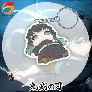 Gantungan Kunci MUICHIRO TOKITO HASHIRA KABUT Demon Slayer Kimetsu No Yaiba - Gantungan Kunci Akrilik - Gantungan Kunci