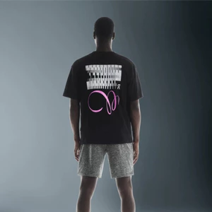 Bán Áo nam Hồng sóng in cho người đam mê chạy bộ Tay ngắn thời trang hàn quốc Unisex dáng rộng cổ tròn Áo thun