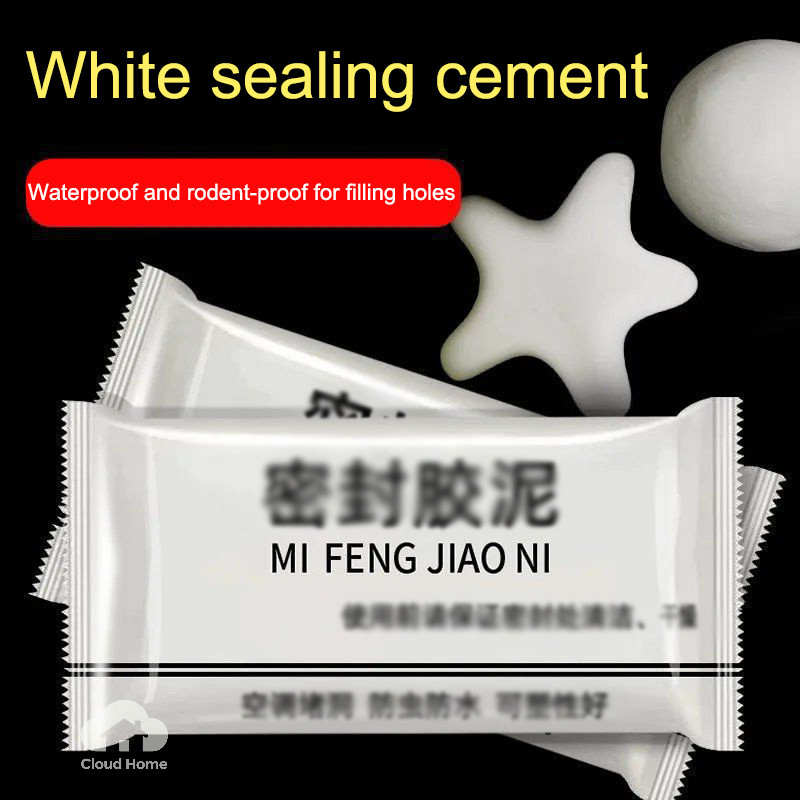 🌤️COD🌤️Xi Măng Dẻo Bịt Lỗ Điều Hoà, Keo Xi Măng Trắng Bít Lỗ Tường/ Đường ống Nước/ Khe Rãnh Hàng Nhập Khẩu