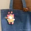 hellokitty Hoa Trung Cổ Fairy kitty Da Đen kt Đầu Cổ kt Túi Mèo Đồ Trang Trí