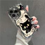 Ốp điện thoại hình mèo đen mạ điện có sẵn Thích hợp cho iPhone17promax Vỏ điện thoại Mặt dây chuyền Vỏ mềm Thích hợp cho iPhone16Pro Dễ thương 15 Vòng tay cùng phong cách 14 Chống sốc 13 Chống va chạm