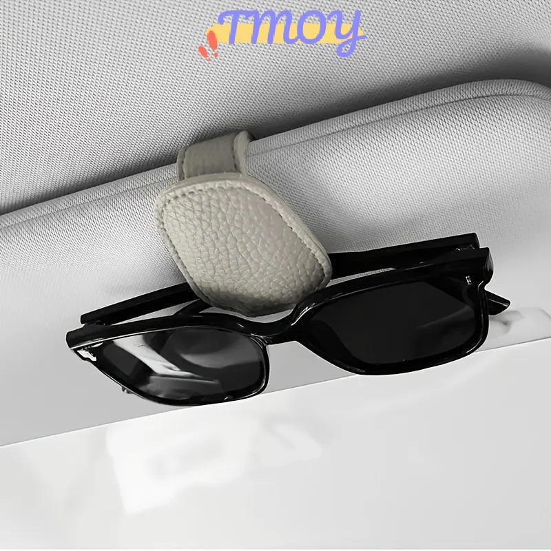 TMOY Đa Năng Da Từ Tính Kính Ô Tô Kẹp Kính Mát Giá Đỡ Tấm Che Nắng Tổ Chức Để Truy Cập An Toàn Và Dễ Dàng Trong Xe TMOY