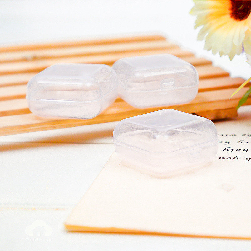 Hộp nhựa trong suốt nhỏ, hộp đựng đồ mini, hộp đựng thuốc, hộp đựng nút tai, hộp đựng trang sức.