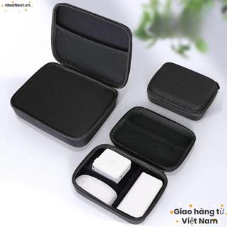 [COD] Bảo vệ IDEANEST, Hộp lưu trữ EVA di động chống sốc, Túi nhỏ có dây kéo bền ngoài trời