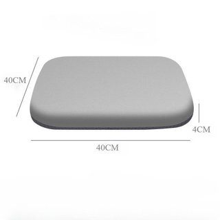 Memory Foam Seat Cushion Hỗ trợ thắt lưng Ghế văn phòng dày thoáng khí Sàn nhà thoải mái