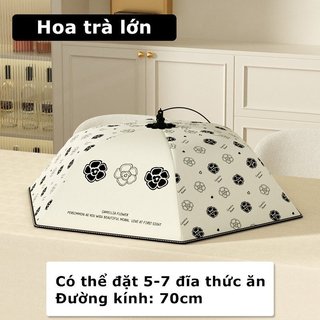 Có Thể Gập Lại Vỏ Thực Phẩm Lưới Nhiệt Giữ Nhiệt Dây Rút Khung Thép Bảo Quản Nhà Bếp