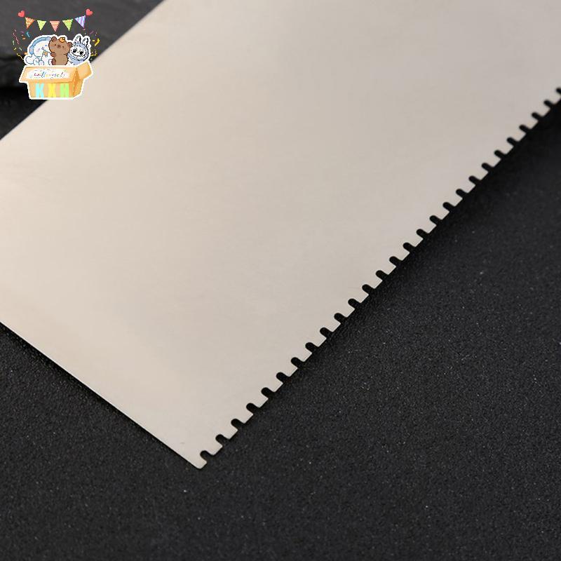 [KXH] 10 Chiếc Dụng Cụ Cạo Thép Đất Sét Gốm Cho Polymer Đất Sét Scraper Dụng Cụ Gốm Thép Răng Hàm Cạp Cắt Thép Dụng Cụ Gốm Sứ ELWW