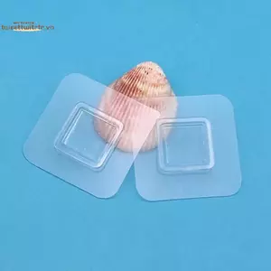 TRTR 1 Cái Móc Treo Tường Tự Dính Trong Suốt Dây Kệ Treo Tường Stier Bên Cố Định Miếng Dán Cho Nhà Bếp Phòng Tắm Tiện Ích VN