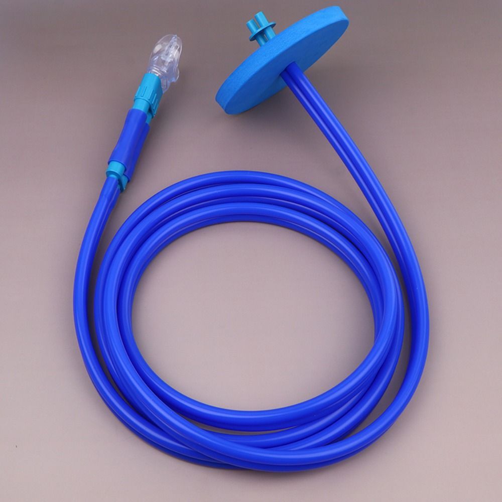 Ống bơi khô OUSXA, ống thở silicon gập, đơn/đôi, chống sặc nhẹ