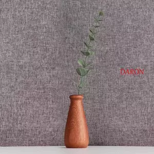 Bình Gỗ DARON, Ấm Hoa Trang Trí Tối Giản, Sắp Xếp Hoa Tre Đơn Giản Handmade Để Bàn Trang Trí Phòng Khách