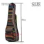 toyuvn SIUKE Phong cách quốc gia đặc biệt 23 Túi Ukelele Ukulele Uke Túi đựng ba lô 6 mm Đệm bông bền đầy màu sắc với dây đeo vai có thể điều chỉnh cho buổi hòa nhạc Ukelele Túi ba lô đàn ukulele