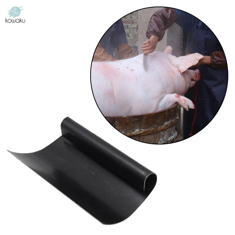 Dụng cụ loại bỏ lông lợn Thiết bị cạo lông động vật di động để sử dụng trang trại Dụng cụ cạo cầm tay bằng thép bền