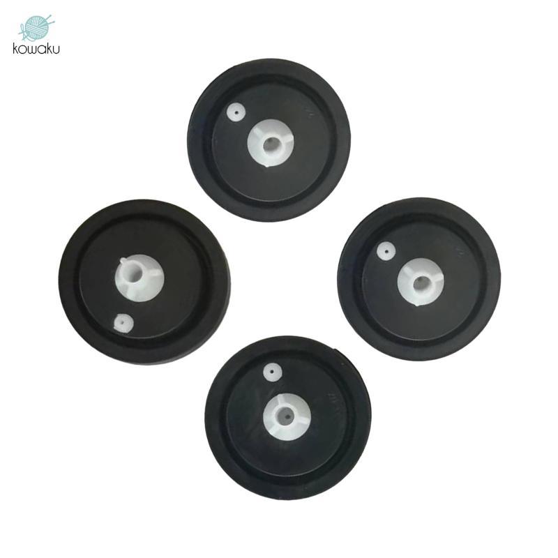 Bộ màng van điện từ Máy giặt PP màu đen chống thấm nước để sửa chữa và bảo trì máy bơm màng