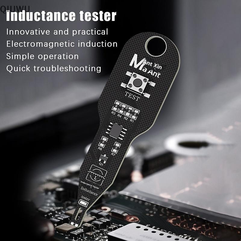 Máy kiểm tra cảm ứng QIUWU Máy dò cuộn dây bo mạch chủ với tấm Che cảm ứng lỗi nhanh cho PC Laptop Sửa chữa máy tính để bàn Sử dụng tại nhà.