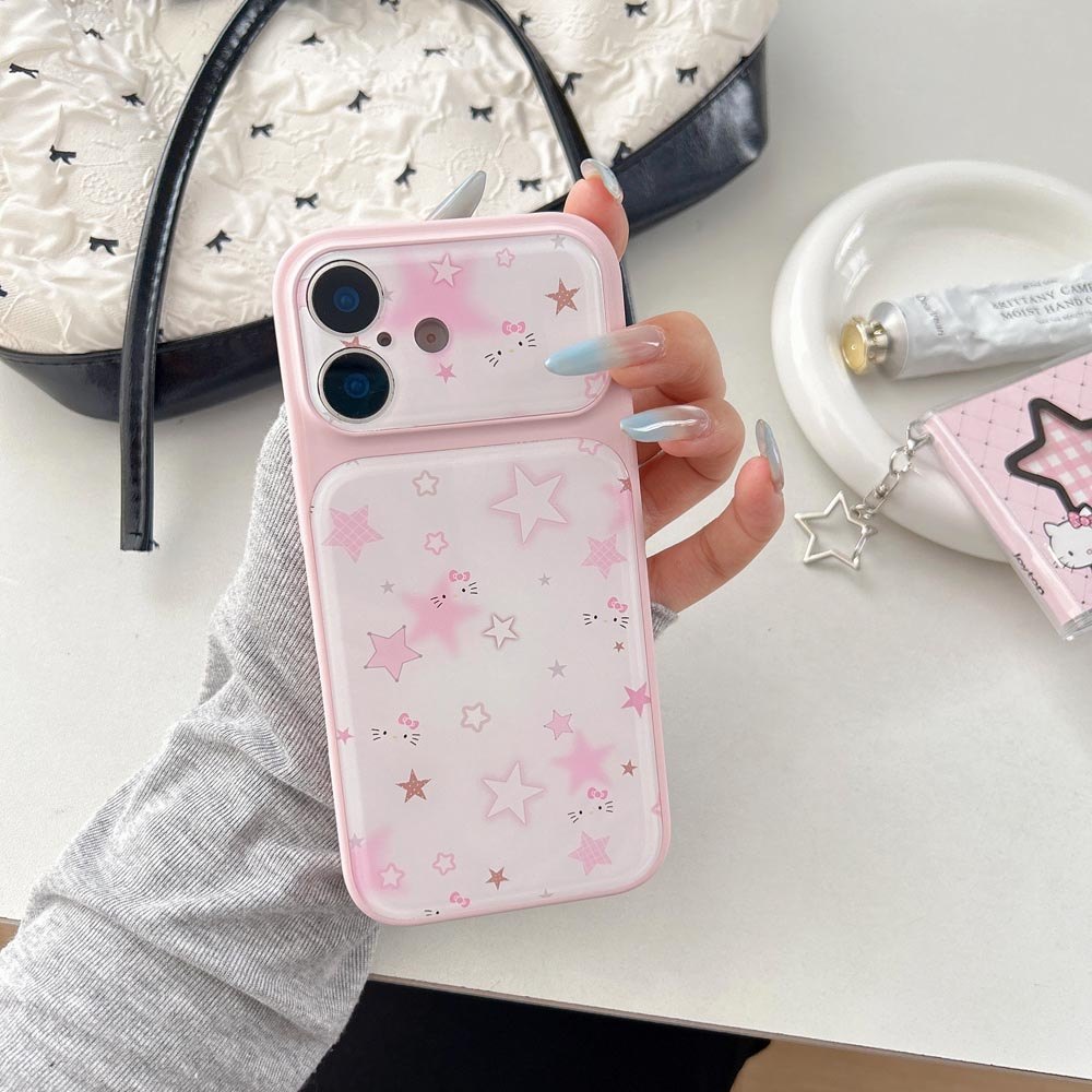 Ốp Lưng Cứng Tương Thích Với iPhone 13 14 14Pro 14ProMax 15 15Pro 15ProMax 16 16Pro 16ProMax 17 17Pro 17ProMax Ốp Họa Tiết Ngôi Sao