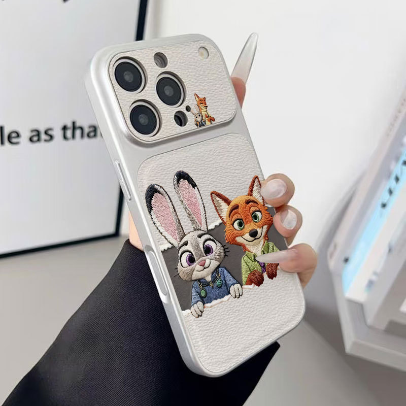 Ốp lưng iPhone mẫu Judy&Nick Ốp bảo vệ máy ảnh da mềm cao cấp - iP 7/8/X/XS/XR/11/12/13/14/15/16/17/Plus/Air/Pro/Max