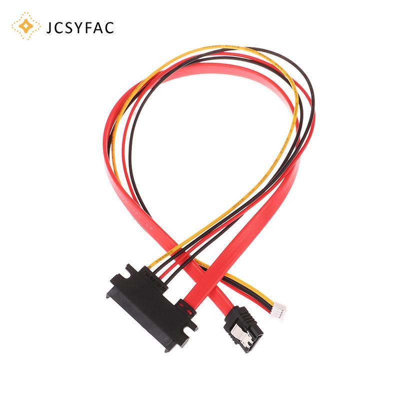 JCSYFAC 20 / 30 / 40cm Mini 4Pin + Cáp Nguồn SATA 22 (15 + 7) Pin Sang PH2.0 / 3.0 Đĩa Cứng Cáp Dữ Liệu Ổ Đĩa Quang Cáp Nguồn Mới