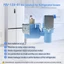 Cinna Tủ Lạnh Van Nước Lắp Ráp DA62-00914B Lắp Đặt Nhanh Van Đầu Vào Nước Để Thay Thế Hiệu Quả Nhanh Par