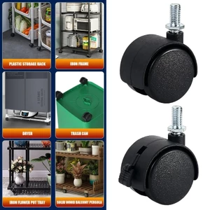 MỘT 4 Bánh Xe Đa Năng Yên Tĩnh Bánh Xe Cố Định Nội Thất Bánh Xe Tuyến Tính Cho Chuyển Động Mịn Trên Sàn