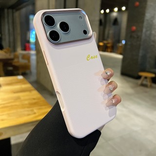 Ốp Điện Thoại Di Động Từ Tính Silicon Sóng Cao Cấp Thích Hợp Cho iPhone17 Pro Max 16 15 14 Pro Max Camera Chống Sốc Cảm Giác Da Bảo Vệ Ốp Lưng Cứng Chống Rơi