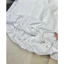 ZUNI TOP- Áo Trễ Vai Cột Nơ Chất Xô Ren Tiểu Thư Mya House