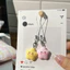Dây đeo điện thoại ngôi sao cười hoạt hình màu macaron dễ thương, phụ kiện đa năng treo máy điện thoại và túi xách