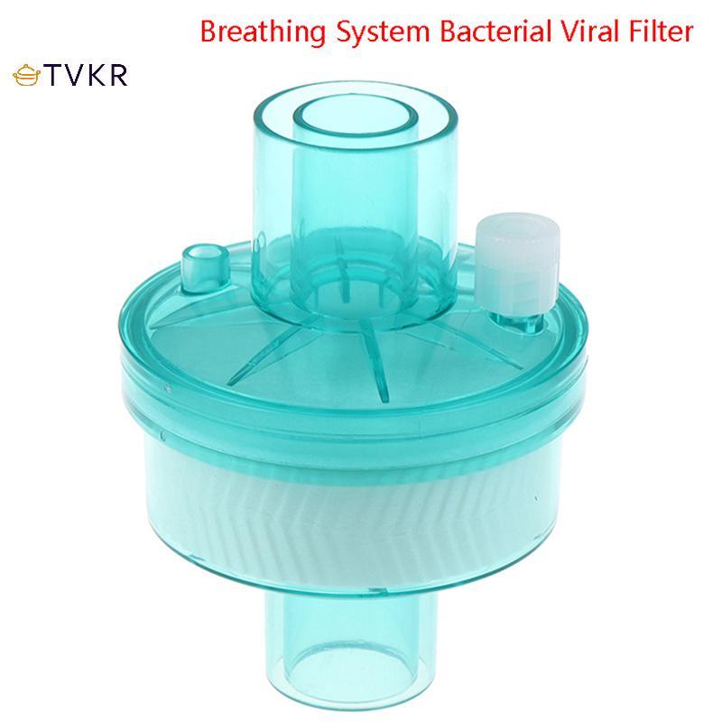 TVKR Bộ lọc hệ thống thở dùng một lần Bộ lọc vi khuẩn HME HEPA Phụ kiện máy thông gió Ẩm trao đổi nhiệt OIK