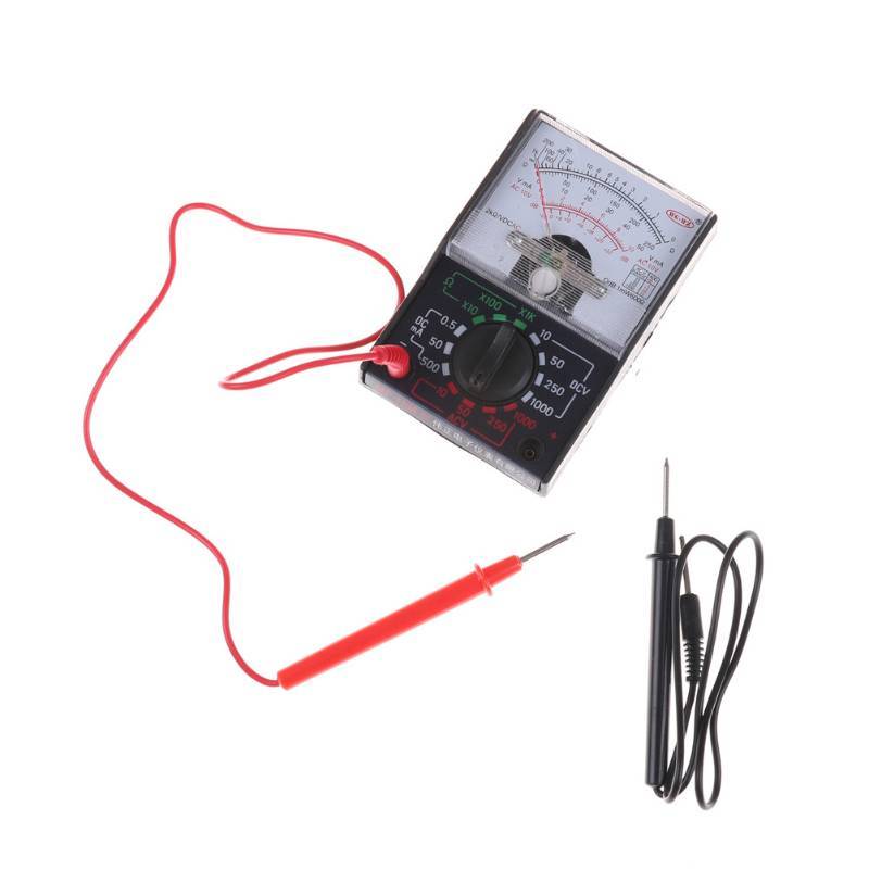GKY DC / AC 1000V Vôn kế 250mA Ampe kế 1K Đồng hồ đo điện trở Công cụ vạn năng tương tự GKY