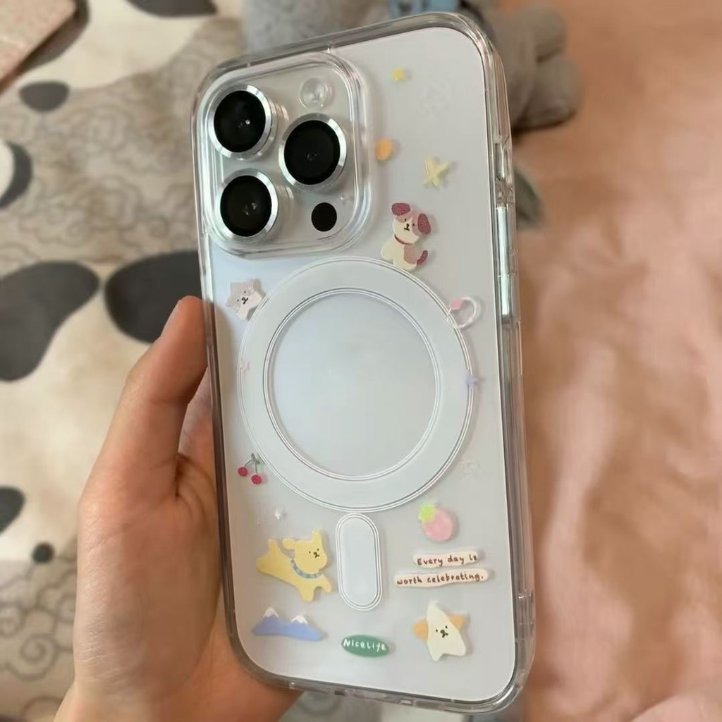 Nhảy Puppy thích hợp iPhone 17 trường hợp điện thoại 1615ProMax14 phim hoạt hình 11
