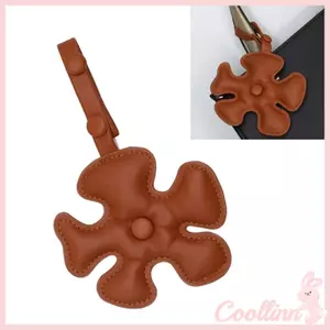 COO Charming Floral PU Leather Móc khóa Túi quyến rũ với Snap Adjuster Hoàn hảo cho mọi dịp