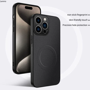 Vỏ Chống Sốc Cho iPhone 16 15 14 13 Pro Max Luxury Matte Case Vỏ Sạc Không Dây Kinh Doanh